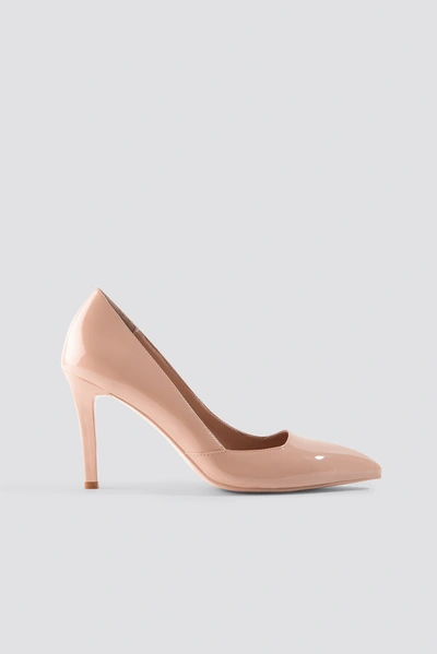 Na-kd Classy Pointy Pumps - Beige In Nude