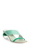 Green Patent Leather Multi