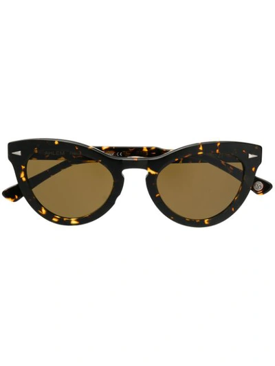 Ahlem Cat Eye Sunglasses In Brown