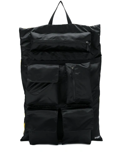 Raf Simons Eastpak Poster Backpack - 黑色 In Black