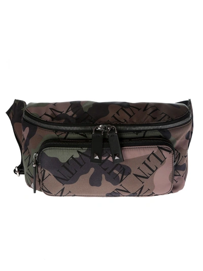 Valentino Garavani Printed Camouflage Belt Bag