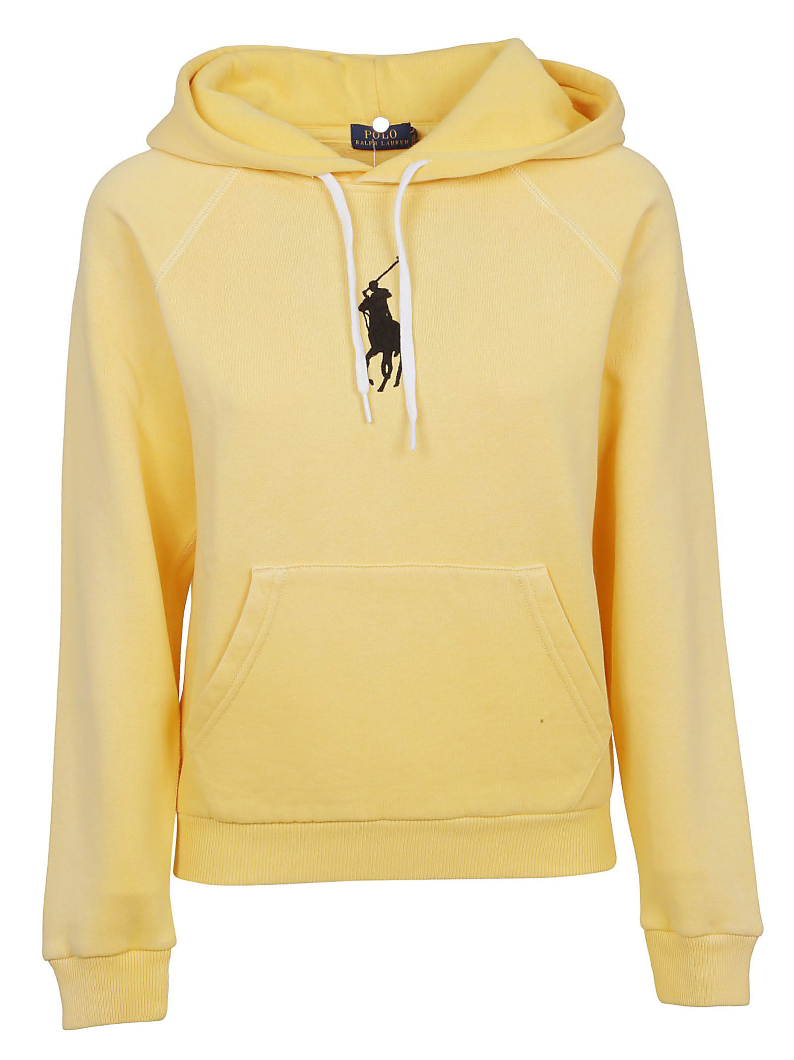 polo hoodie yellow