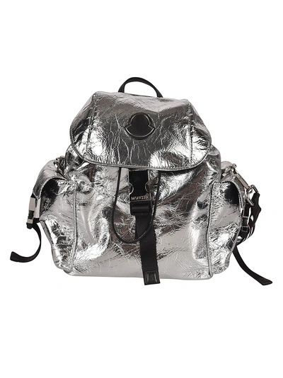 Moncler Backpack In Silver