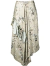 Preen By Thornton Bregazzi Carmella Skirt In Neutrals