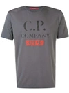 C.p. Company Logo Print T In 999 Grey