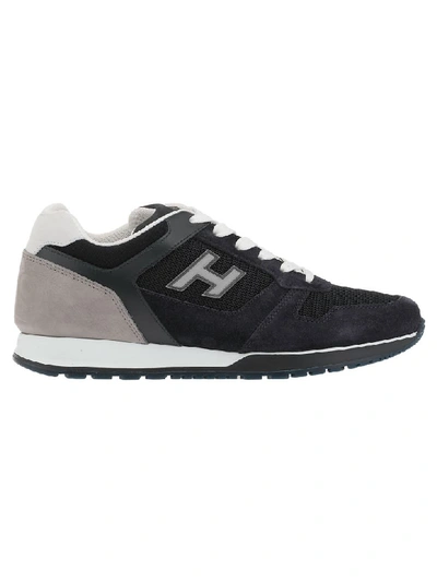 Hogan H321 Sneaker In U801(blu)+b607(fumo Ch)+b001+u