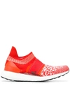 Adidas By Stella Mccartney Women's Ultraboost X 3.d.s. Knit Slip-on Sneakers In Core White/bold Orange
