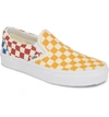 Vans Classic Sneaker In Checkerboard Multi/ True White