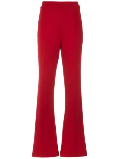 Osklen Flared Pants In Red