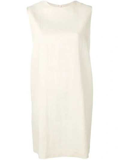 Theory Sleeveless Shift Dress In Neutrals | ModeSens