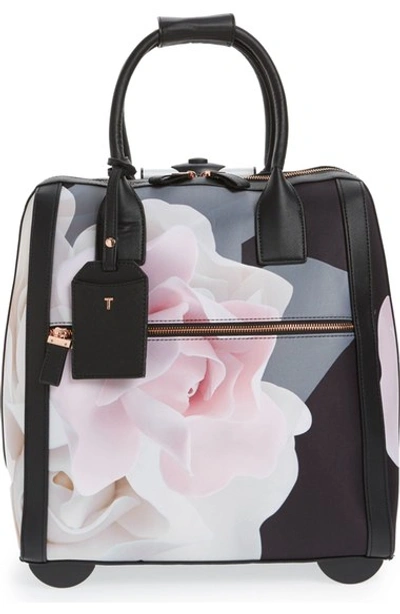 Ted Baker 'porcelain Rose - Odina' Travel Bag In Black | ModeSens