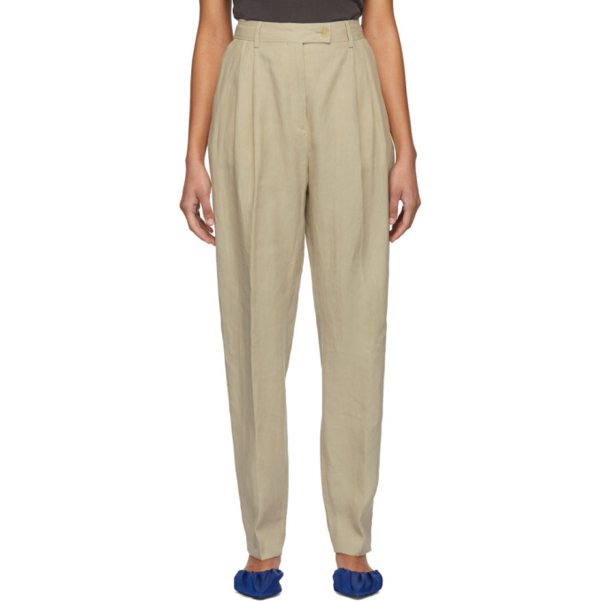 acne tapered trousers