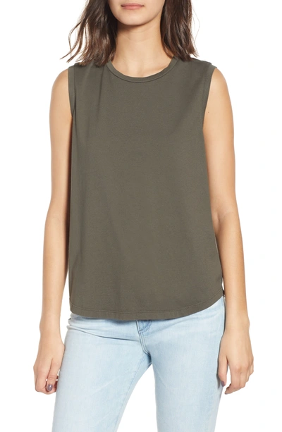 Ag Ryker Relaxed Muscle Tank In Ash Green