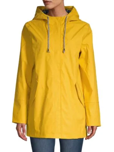 French connection hooded raincoat hotsell
