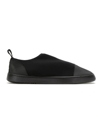 Osklen Elasticated Slip On Sneakers In Black