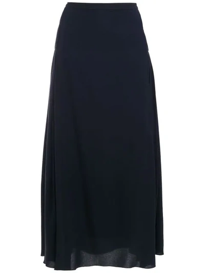 Alcaçuz Lilo Midi Skirt In Blue