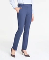 Ann Taylor The Petite Straight Leg Pant - Curvy Fit In Midnight Sapphire