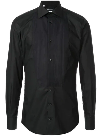Dolce & Gabbana Slim-fit Shirt In Black