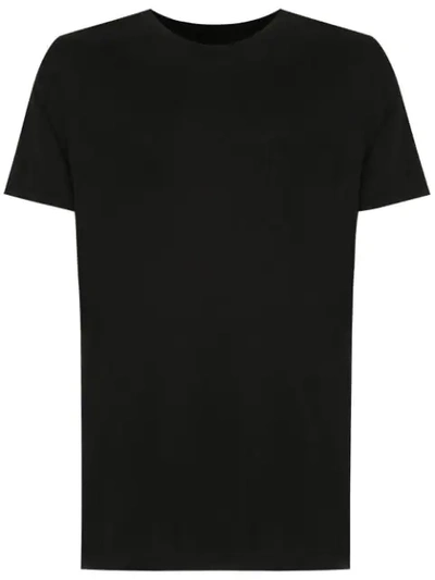 Osklen Pocket T-shirt In Black