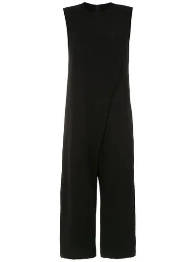 Osklen Asymmetrical Jumpsuit In Black