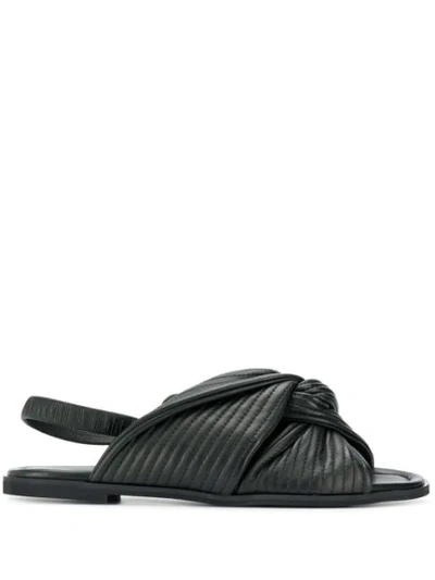 Christian Wijnants Avi Sandals In Black