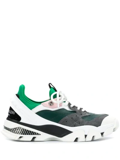 Calvin Klein 205w39nyc Chunky Sneakers In Green