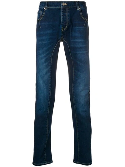 Les Hommes Urban Slim-fit Jeans In Blue