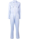 Carolina Ritzler Utility Zipped Jumpsuit In Blue