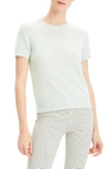 Theory Featherweight Cashmere Sweater In Opal Green
