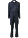 Carolina Ritzler Utility Zipped Jumpsuit In Blue