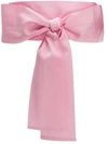 Sara Roka Tie Detail Belt In Pink
