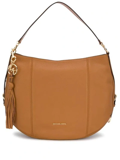 Michael Michael Kors Brooke Hobo Bag In Brown