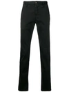 Incotex Classic Chinos In Black