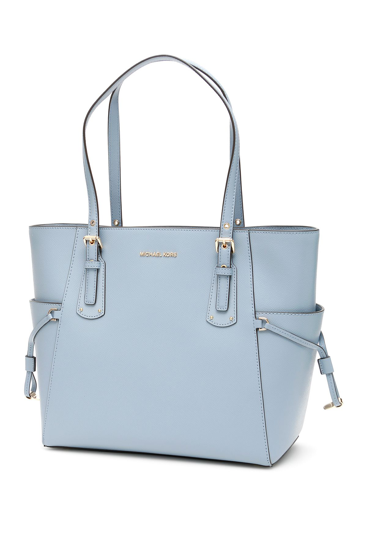 michael kors pale blue handbag