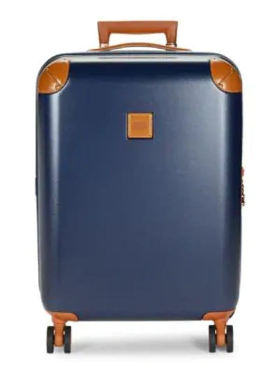 Bric's Amalfi 21" Carry-on Spinner In Blue