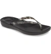 Fitflop Iqushion Flip Flop In Black 2