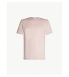 Sunspel Classic Cotton-jersey T-shirt In Pale Pink