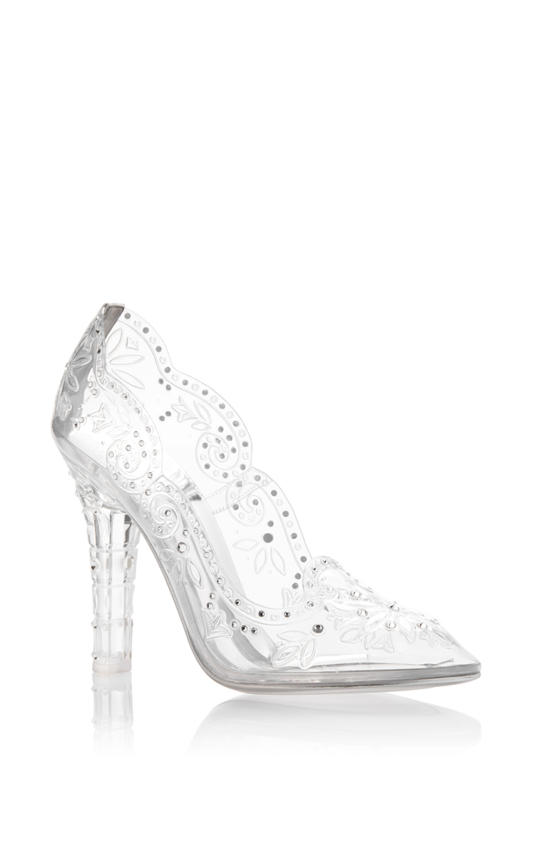 dolce and gabbana glass slippers