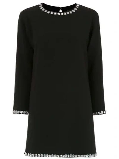 Andrea Bogosian Embellished Dress In Black