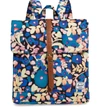 Herschel Supply Co City Mid Volume Backpack - Pink In Paint Floral/tan Synthc Leath