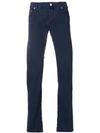 Jacob Cohen Classic Chinos In Blue