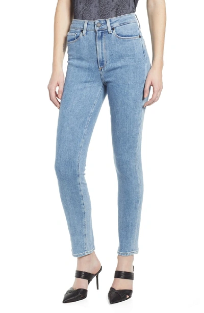 Paige Margot High Waist Ankle Peg Jeans In Miami