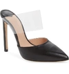 Tony Bianco Fayme Pump In Black Como/ Clear Vynalite