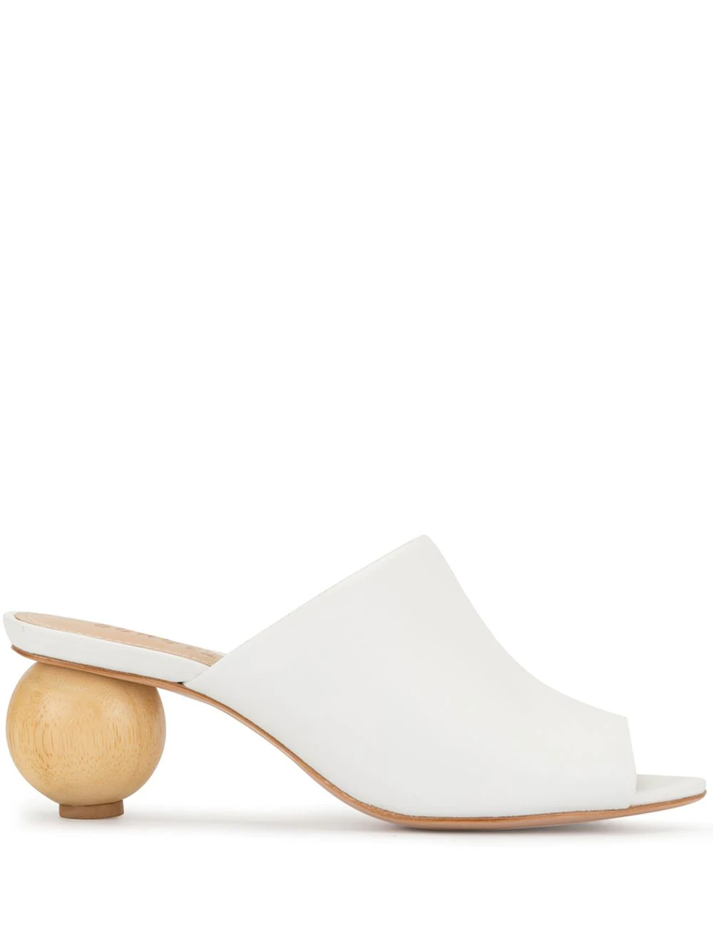 ball heel mules