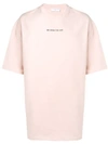 Ih Nom Uh Nit Logo Print T In Pink