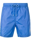 Moncler Elasticated Waist Swim Shorts - Blue