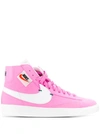 Nike Blazer Mid Rebel Sneakers In Pink
