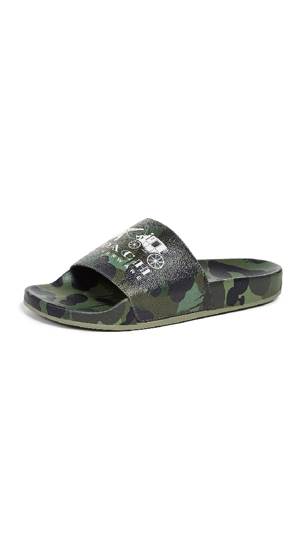 coach rexy slides womens