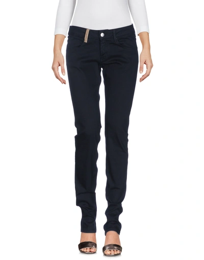 Calvin Klein Collection Denim Pants In Black
