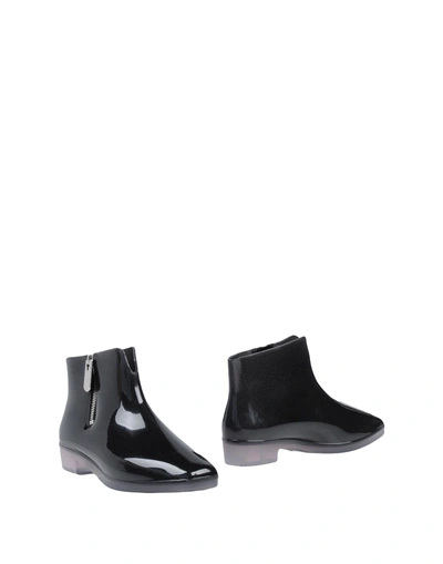 Calvin Klein Collection Ankle Boot In Black